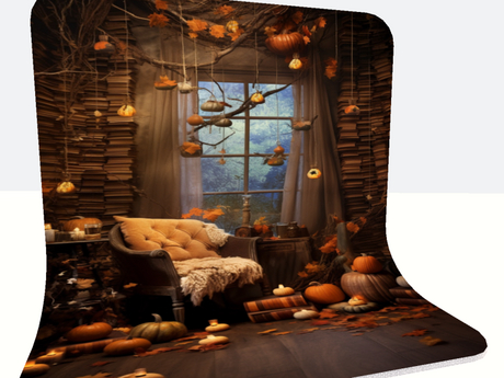 Second Life Marketplace - [AE] Photo Backdrop - Cozy Fall Corner 7
